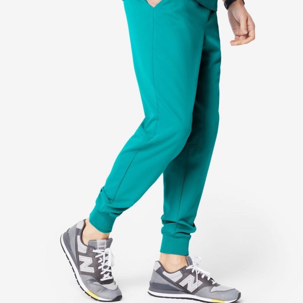 Teal Figs L Scrub Top and M Joggers